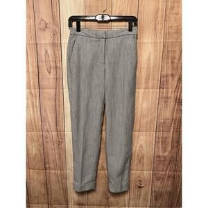 H&M size 2 womens  NWT pants slacks black white